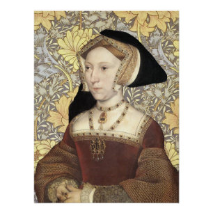 Poster Portrait de la reine Jane Seymour d'Angleterre
