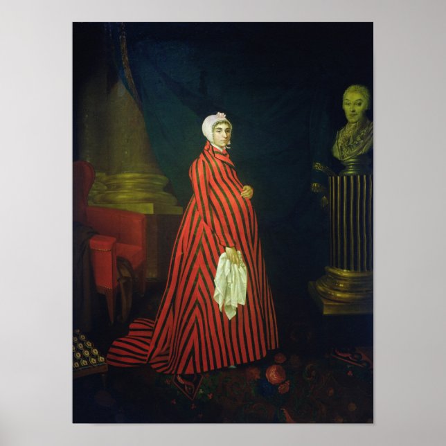 Poster Portrait de l'actrice et Praskovya (Devant)