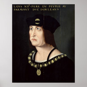 Poster Portrait de Louis XII Roi de France