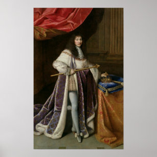 Poster Portrait de Louis XIV 2
