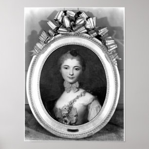 Poster Portrait de Louise Honorine Crozat du Chatel
