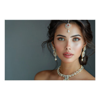 Poster Portrait de mariage d'art fin Regal Heritage