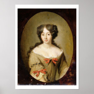Poster Portrait de Marie-Anne Mancini (1646-1714) c.1670