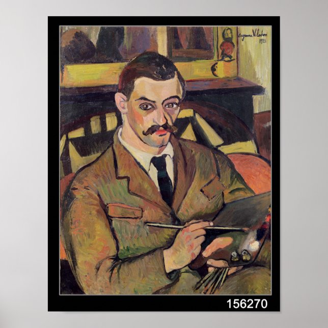 Poster Portrait de Maurice Utrillo 1921 (Devant)