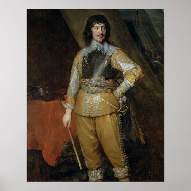 Poster Portrait de Mountjoy Blount, comte de Newport (c.1 (Devant)
