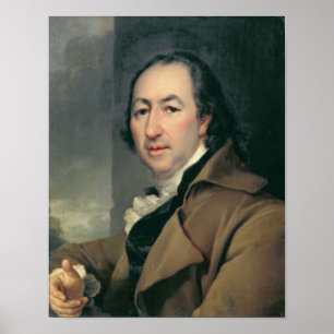 Poster Portrait de Nikolaï Ivanovich Novikov