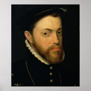 Poster Portrait de Philip II de l'Espagne