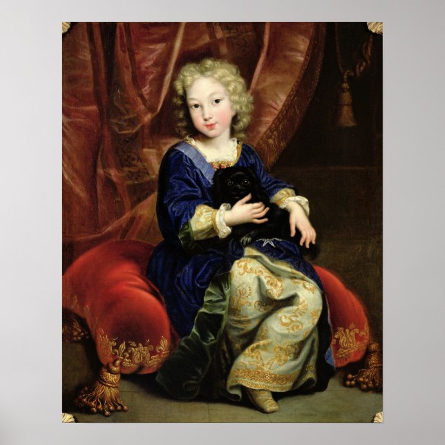 Poster Portrait de Philippe de France (Devant)
