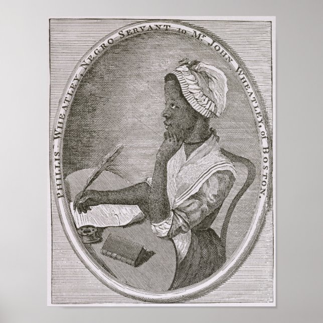 Poster Portrait de Phillis Wheatley (Devant)