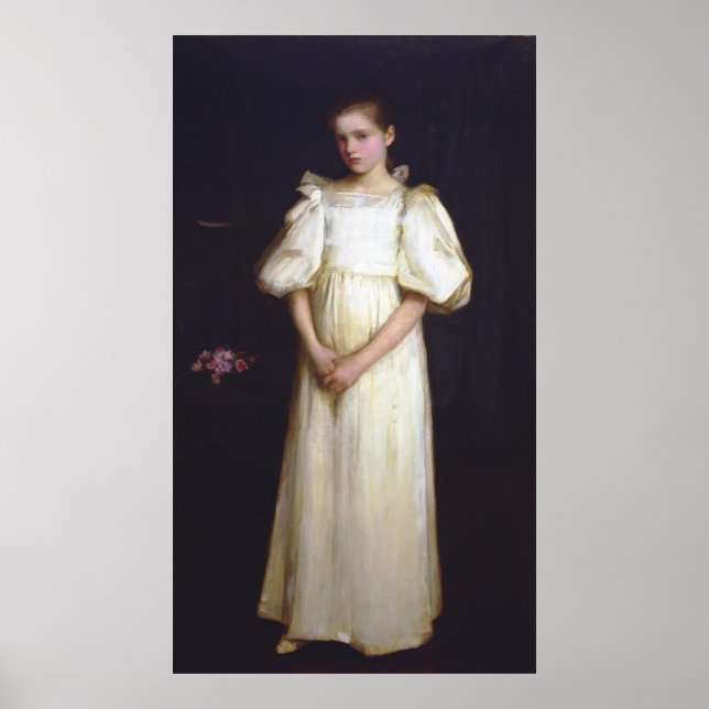 Poster Portrait de Phyllis Waterlow par John Waterhouse (Devant)