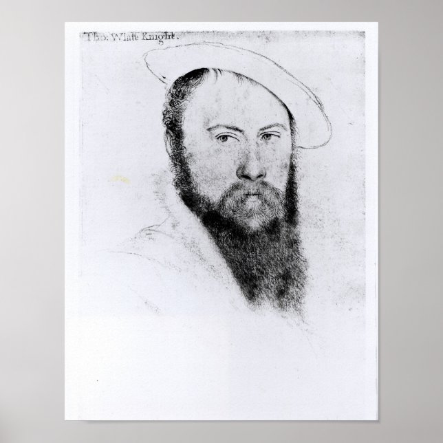 Poster Portrait de Sir Thomas Wyatt le Jeune (Devant)