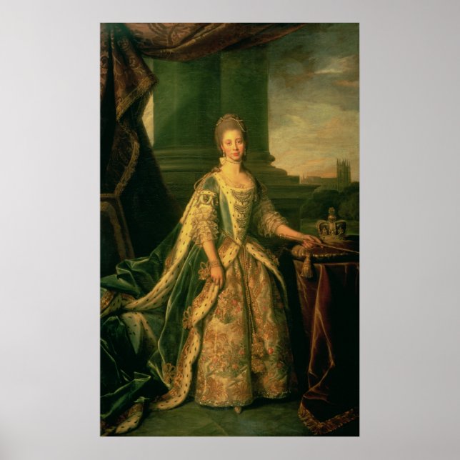 Poster Portrait de Sophie Charlotte (Devant)