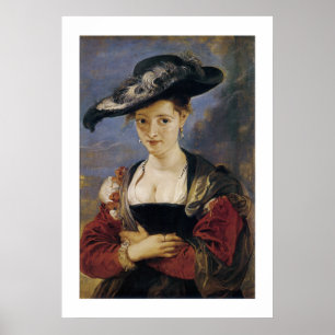 Poster Portrait de Suzanne Fourment