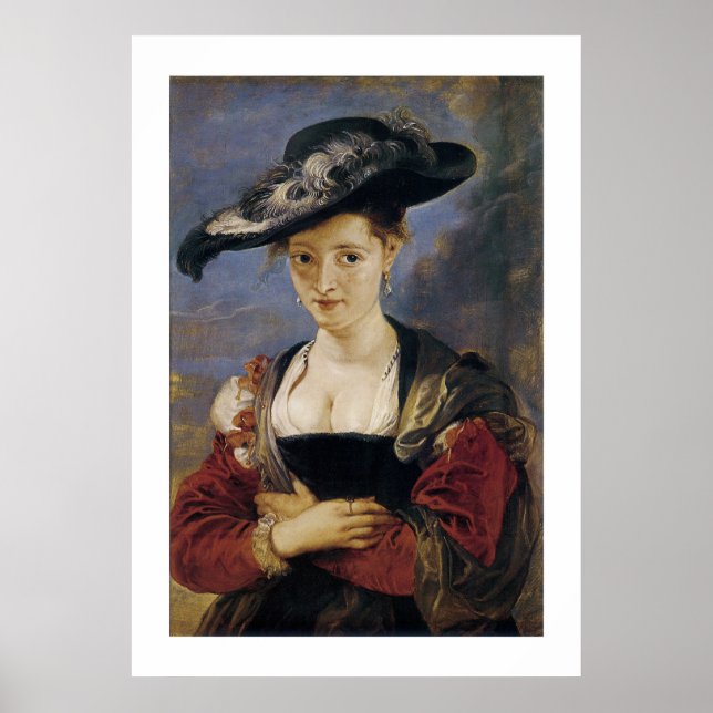 Poster Portrait de Suzanne Fourment (Devant)