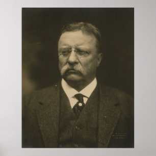 Poster Portrait de Theodore Roosevelt par les frères de