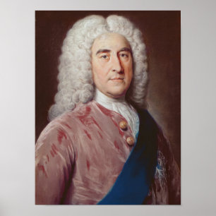 Poster Portrait de Thomas Pelham Holles