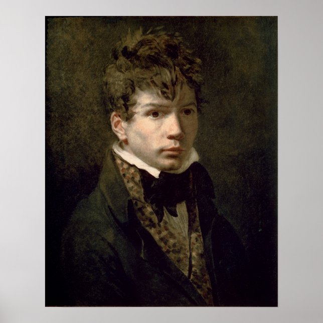 Poster Portrait des Jeunes Ingres 1790 (Devant)