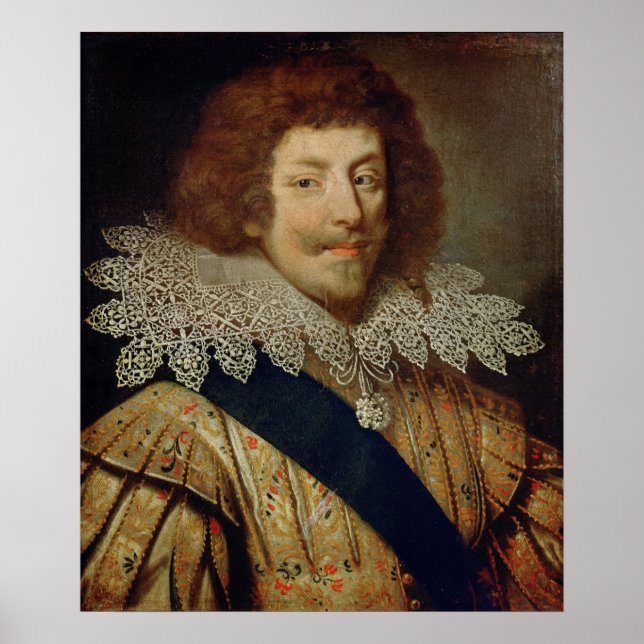 Poster Portrait d'Henri Duke de Montmorency (Devant)