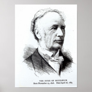 Poster Portrait du duc de Buccleuch