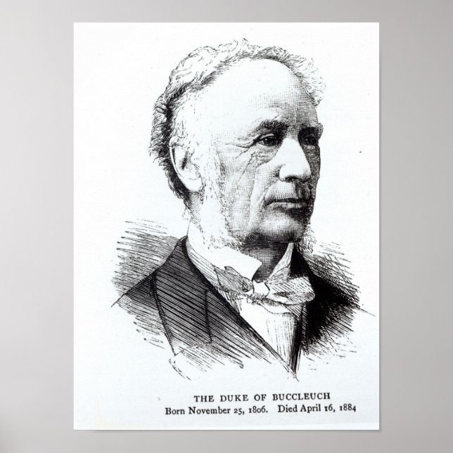 Poster Portrait du duc de Buccleuch (Devant)