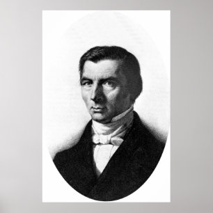 Poster Portrait du libéral classique Frederic Bastiat