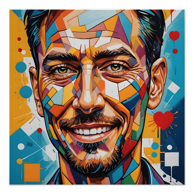 Poster Portrait d'un jeune homme (Devant)