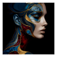 Portrait D'Une Femme En Abstrait