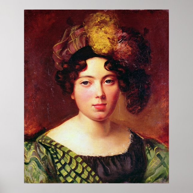 Poster Portrait d'une jeune écossaise (Devant)