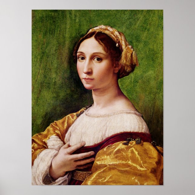 Poster Portrait d'une jeune fille (Devant)