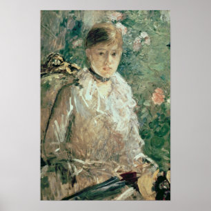Poster Portrait d'une jeune fille