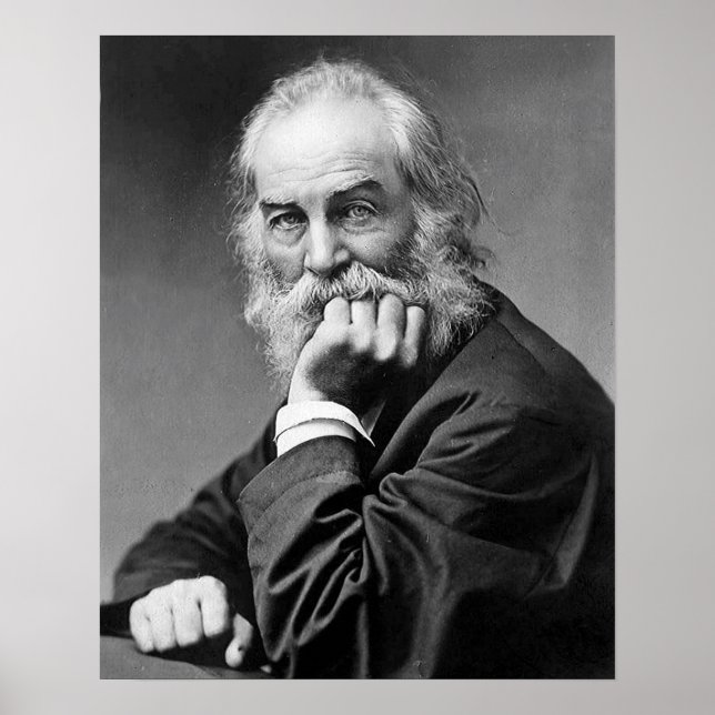 Poster Portrait essentiel Walt Whitman, âge 50 (Devant)