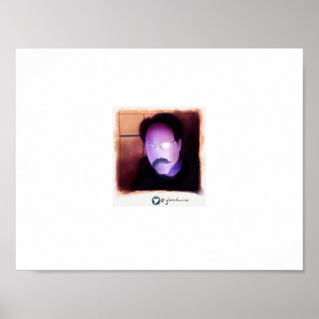 Poster Portrait : Glenn Sharron (Devant)