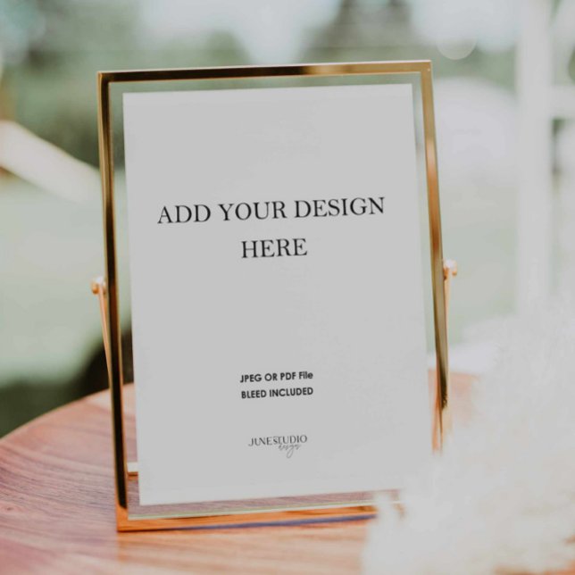 Poster Portrait Mariage de 8x10" Impression des si (8x10 inches poster print, card stock sign printing, wall art print, artwork printing custom size )