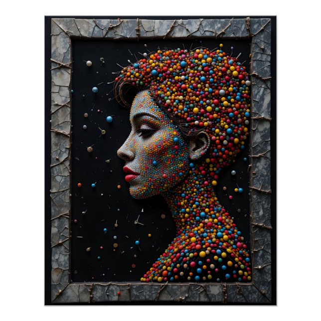 Poster Portrait Motif (Devant)