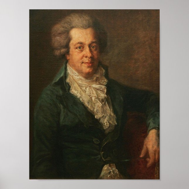Poster Portrait Mozart (Devant)