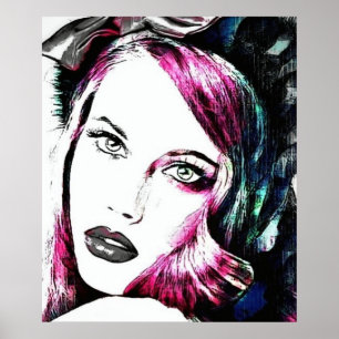 Poster Portrait NFT Pop Art