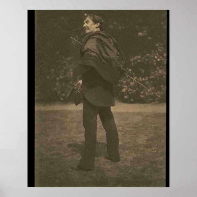 Poster Portrait photographique de James Abbott McNeill Wh (Devant)