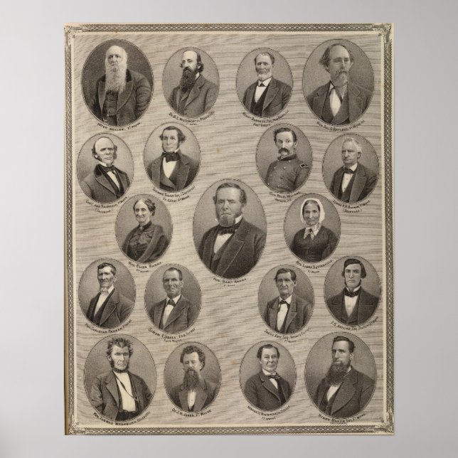 Poster Portraits de Saml Hanna, Peter Heller (Devant)