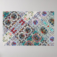 Poster portugais Abstrait