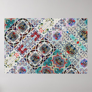 Poster portugais Abstrait