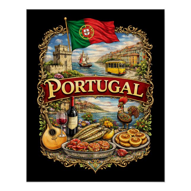 Poster Portugal (Devant)