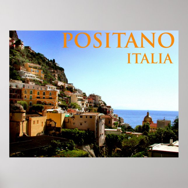 Poster positano italia (Devant)
