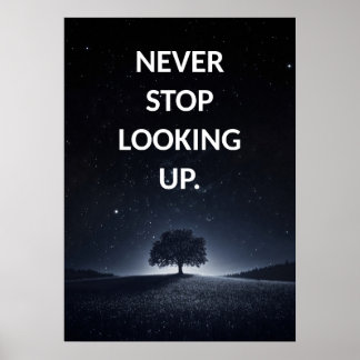 Poster positif Motivationnel Arbre d'Imaginaires