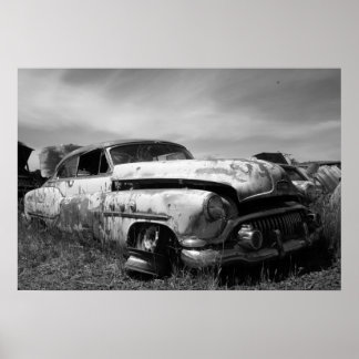 Poster Postage de voiture Buick vintage