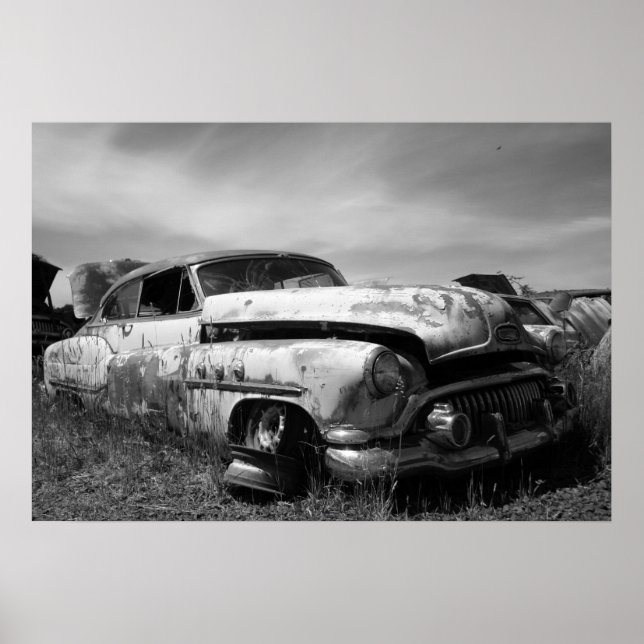 Poster Postage de voiture Buick vintage (Devant)