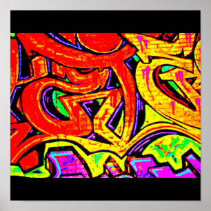 Poster Poster-Abstrait/Galerie Divers-Graffiti 4