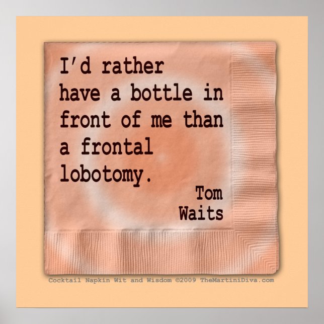 Poster Poster, Art - Lobotomie frontale (Devant)