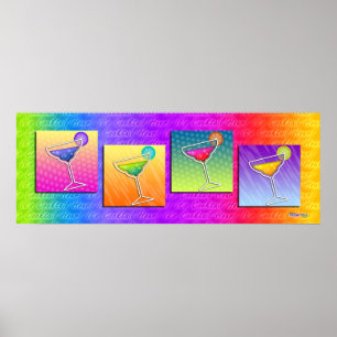 Poster Poster, Bannière - Pop Art Margaritas