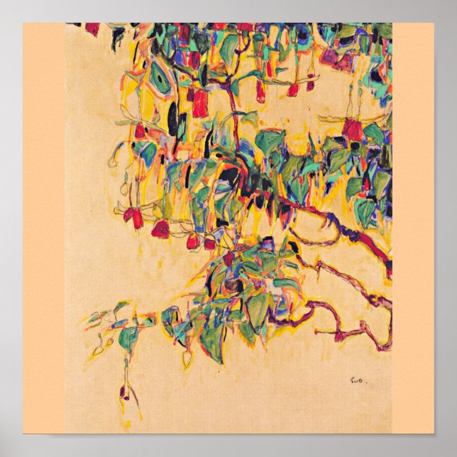 Poster Poster-Classic/Vintage-Egon Schiele 6 (Devant)