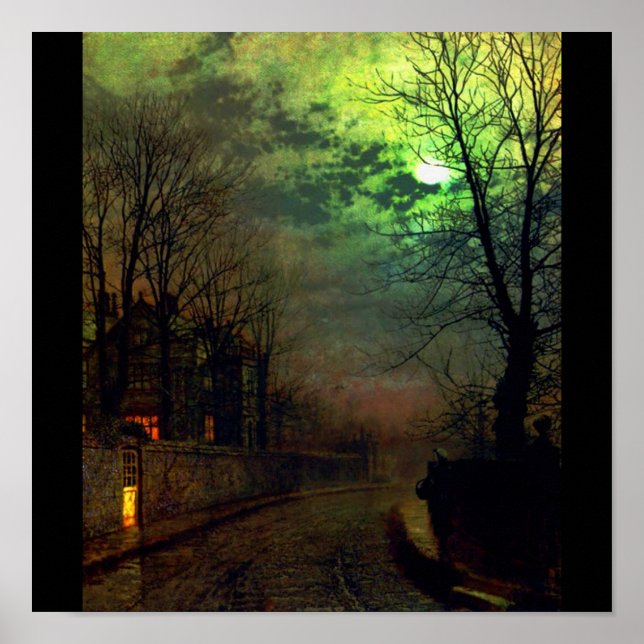 Poster Poster-Classic/Vintage-John Atkinson Grimshaw 17 (Devant)